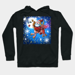 Santa Claus is coming to town Hoodie